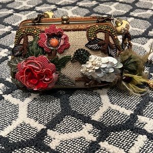 Mary Francis Beaded Handbag